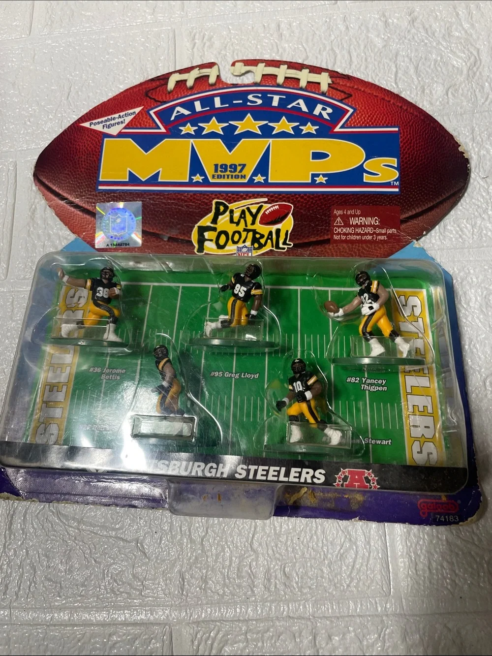 Pittsburgh Steelers Play Football Set - Brown/Black/Yellow